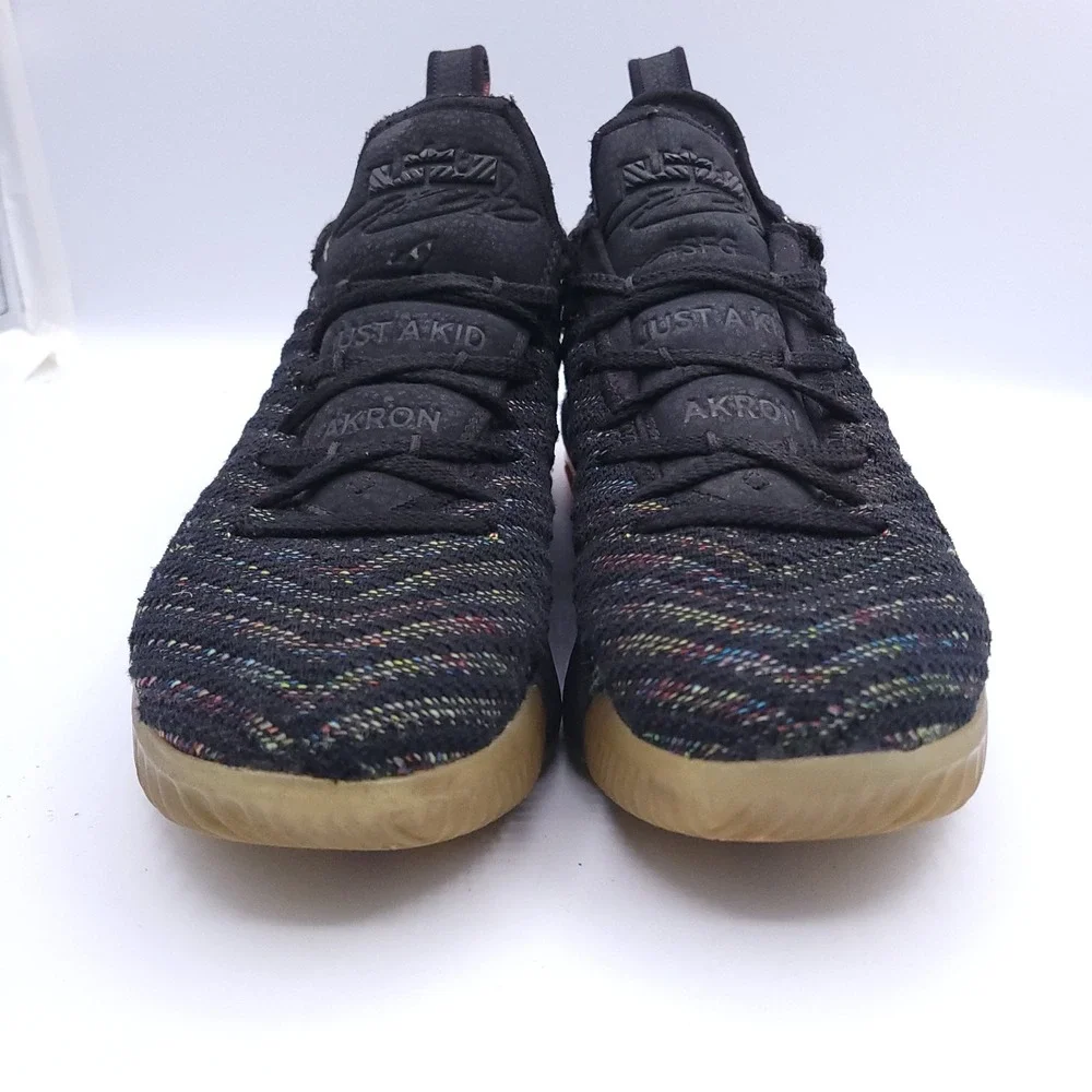 Nike LeBron 16 GS 'I Promise' Basketball Shoes Youth 6.5Y Black AQ2465-004
